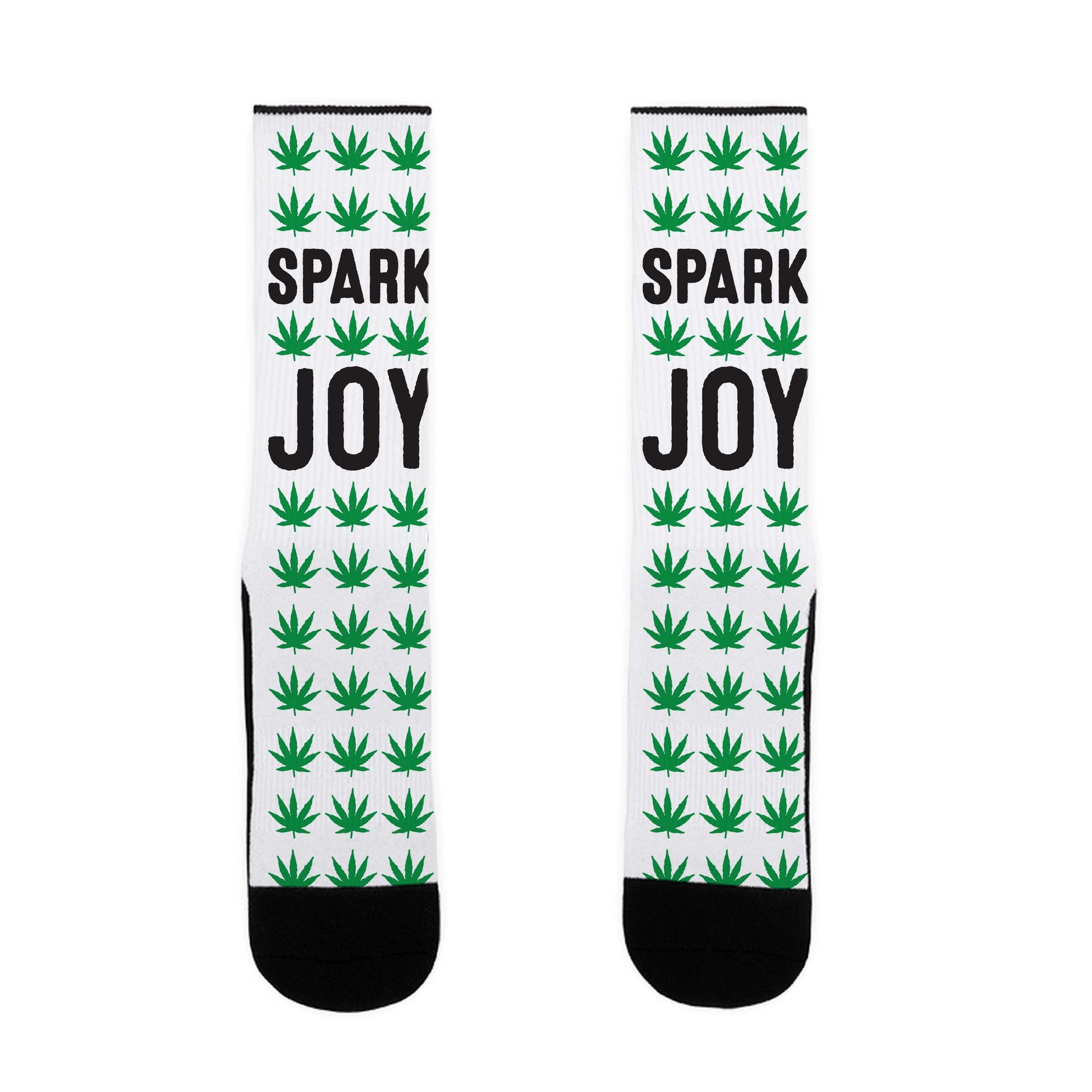 Spark Joy Weed Socks