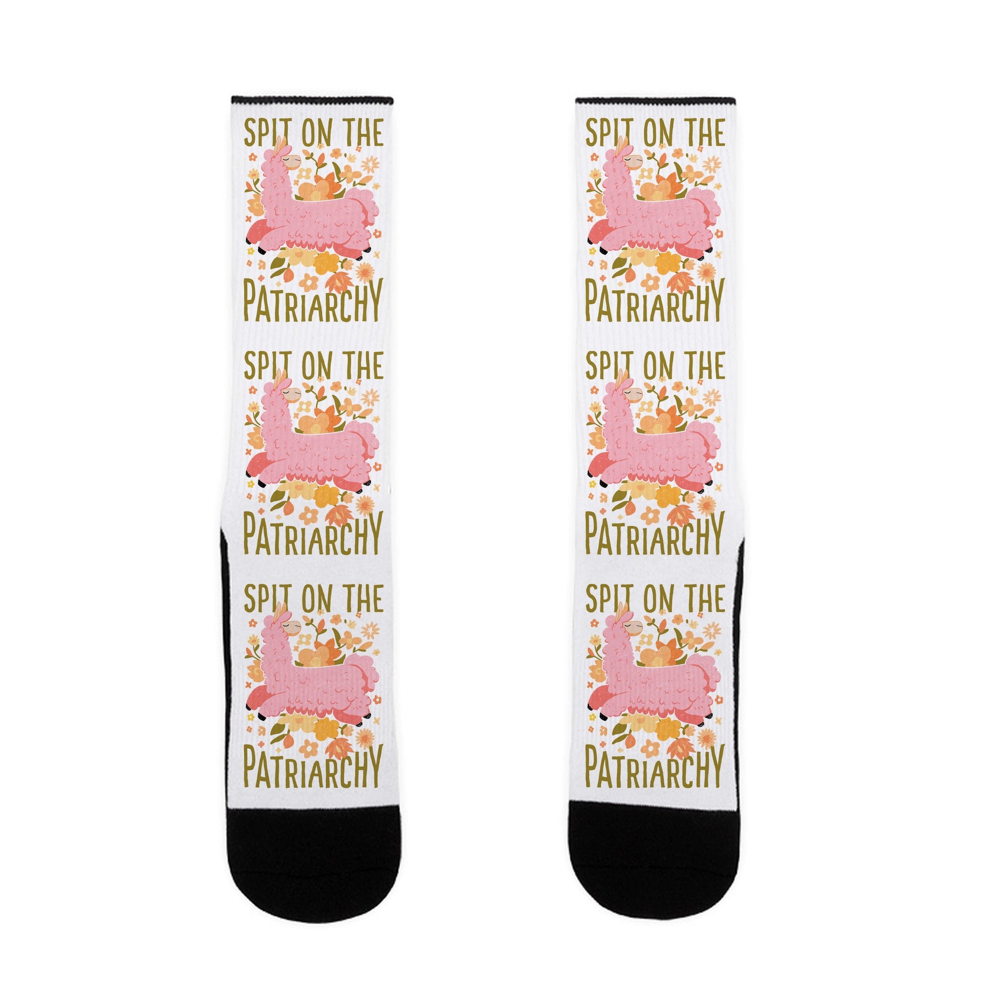 Spit on The Patriarchy Socks