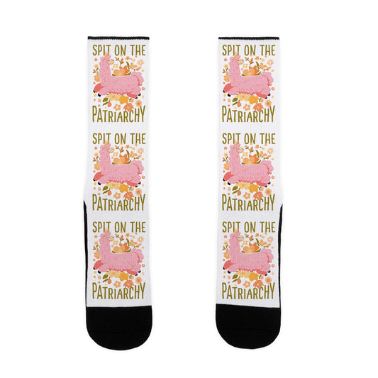 Spit on The Patriarchy Socks