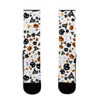 Spoopy Halloween Pattern Socks