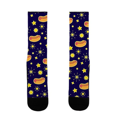 Star Spangled Weenies Socks