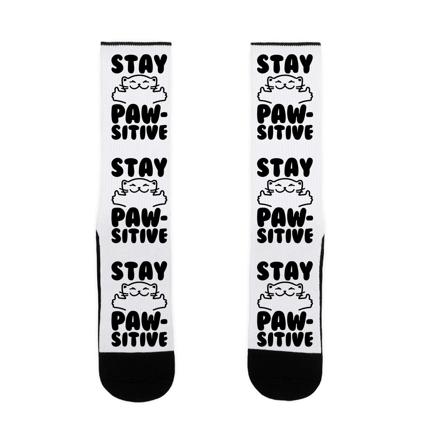 Stay Pawsitive Socks