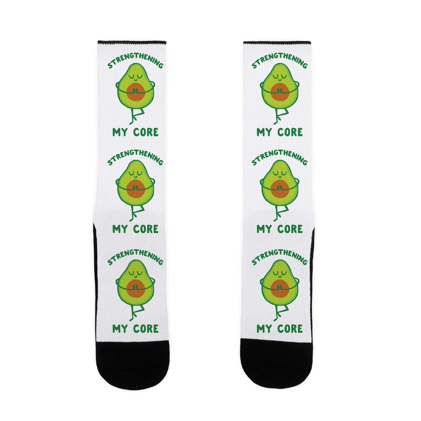 Strengthening My Core Socks