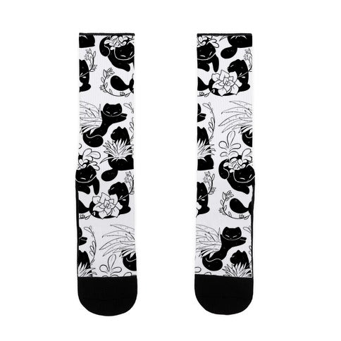 Succulent Cats Socks