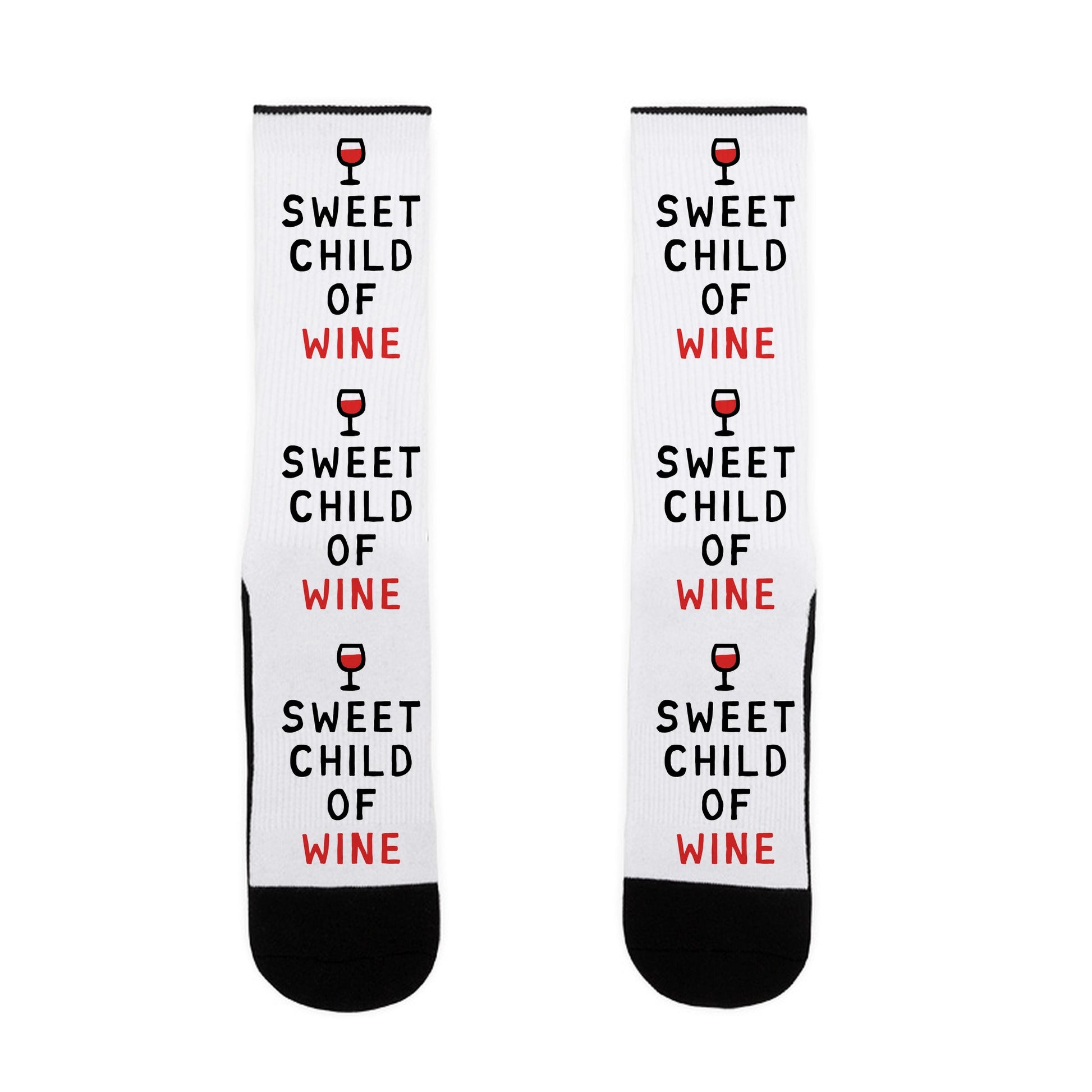 Sweet Child Of Wine Socks