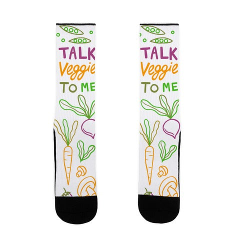 Talk Veggie To Me Socks