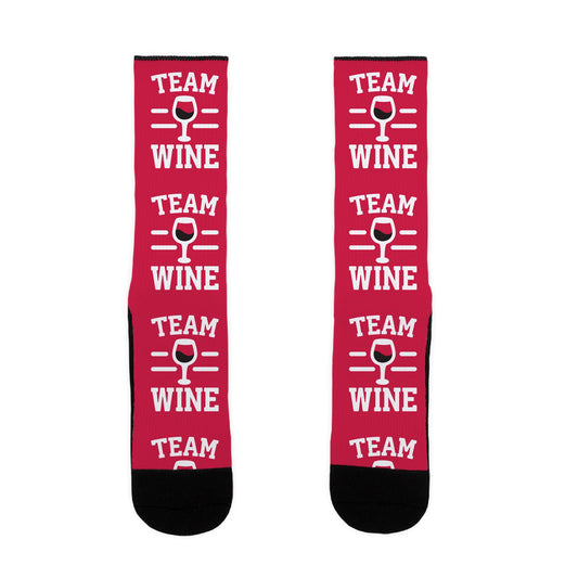 Team Wine Socks