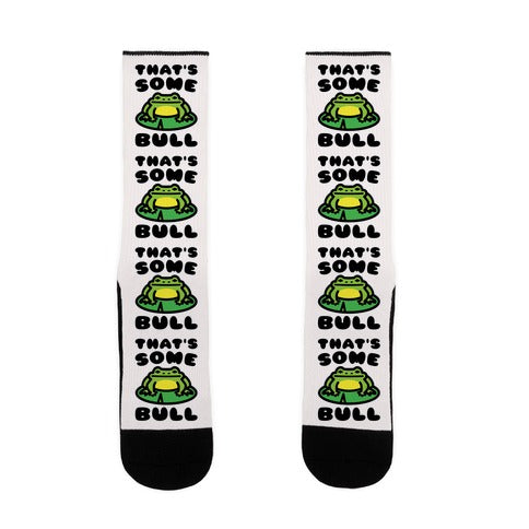 That's Some Bull Frog Parody Socks