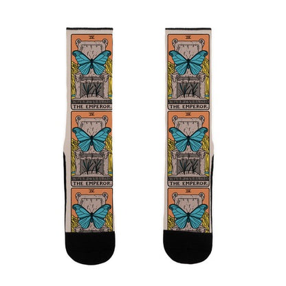 The Emperor Butterfly Tarot Socks