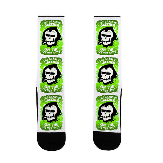 The Grass Is Greener On The Other Side Socks
