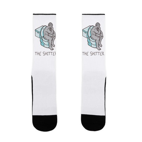 The Shitter Parody Socks