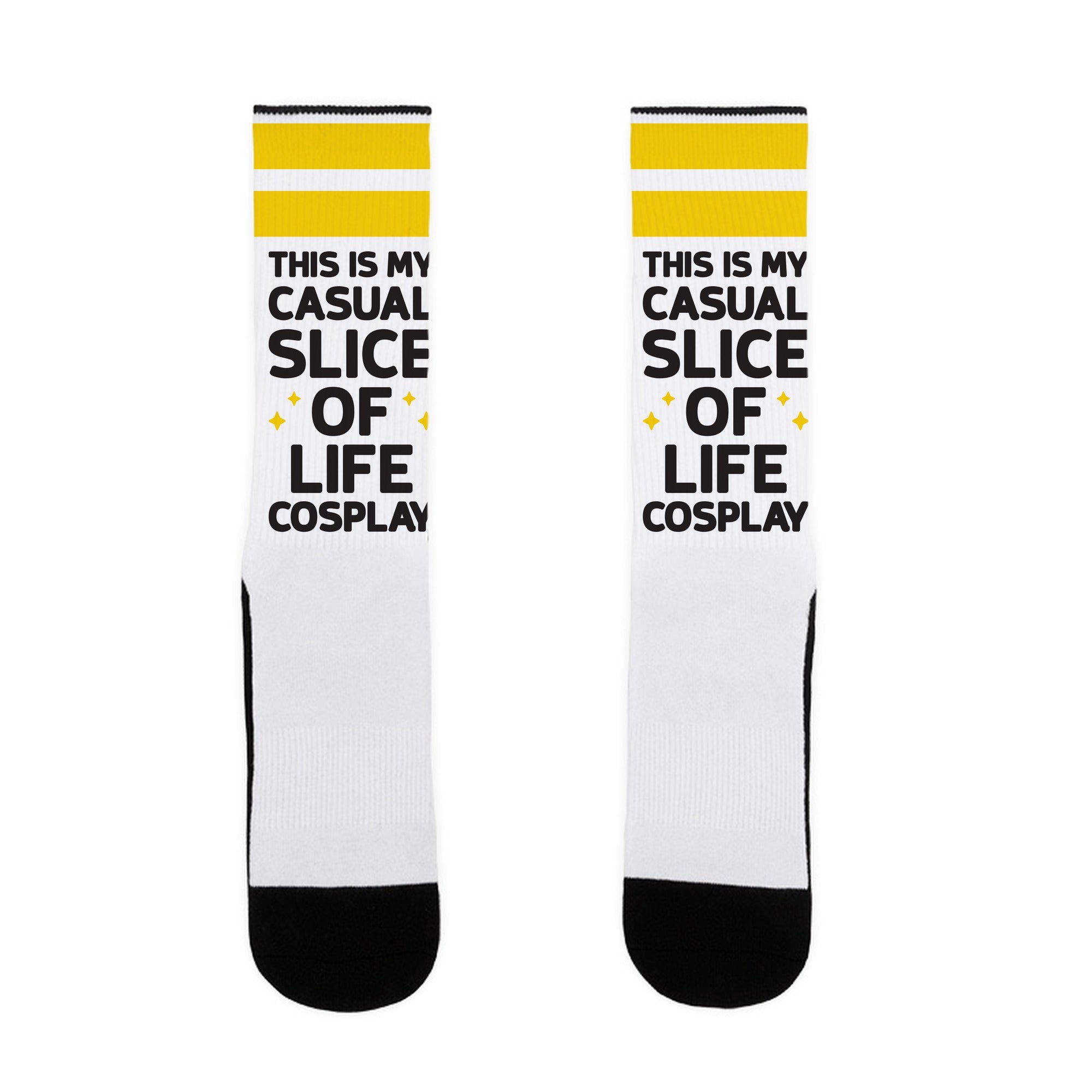 This Is My Casual Slice Of Life Cosplay Socks