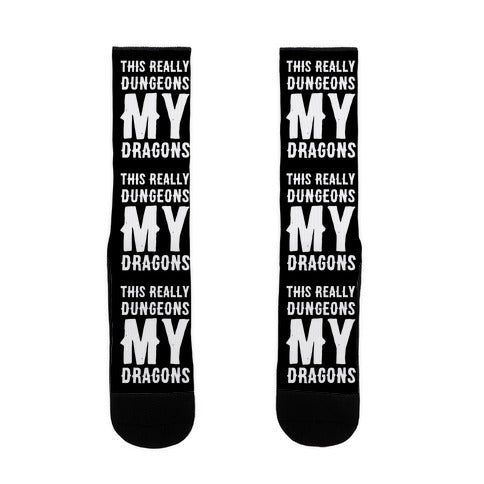 This Really Dungeons My Dragons  Socks