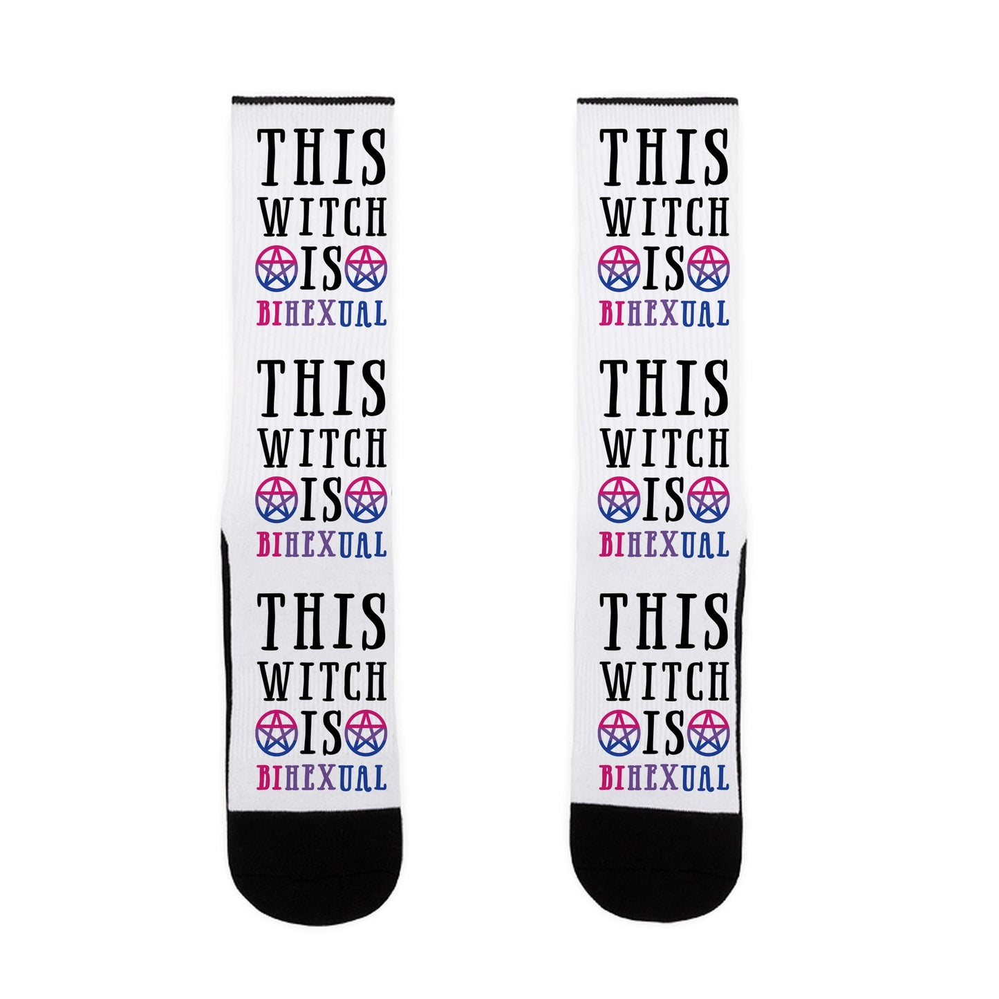 This Witch Is Bihexual Socks