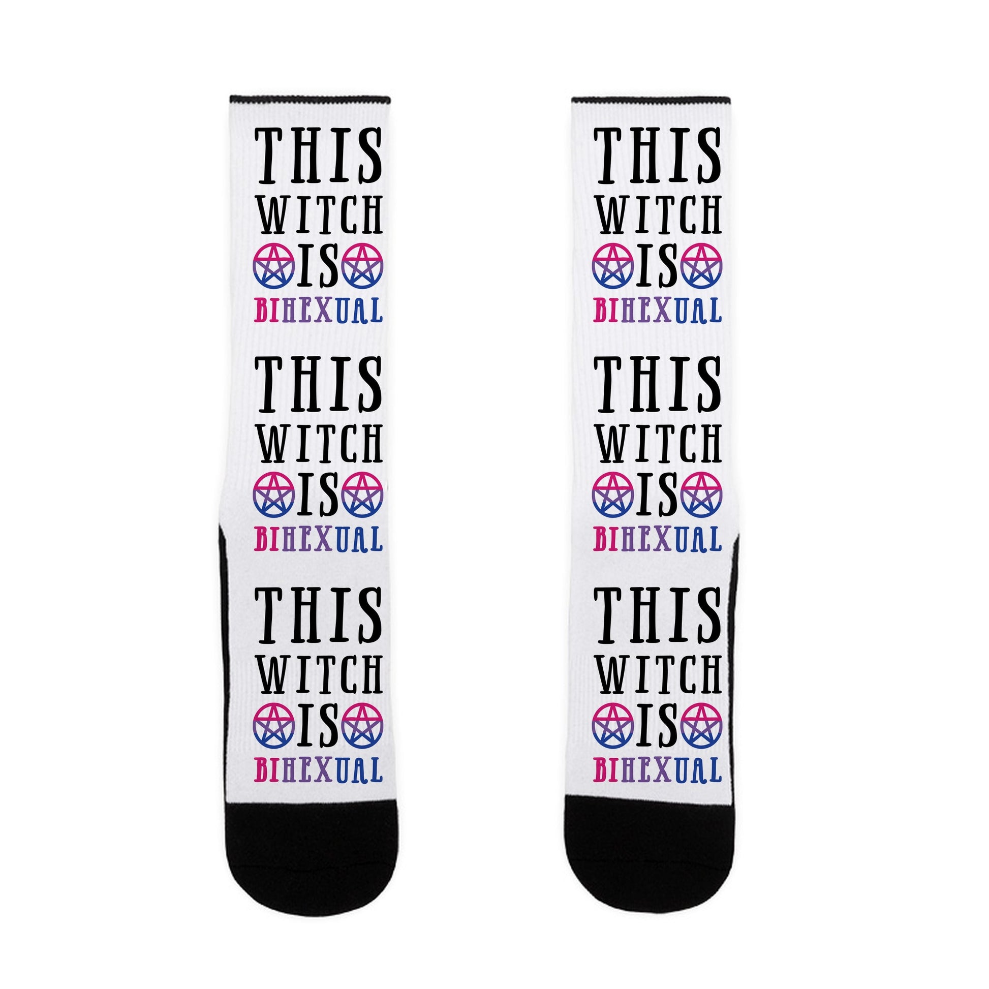 This Witch Is Bihexual Socks