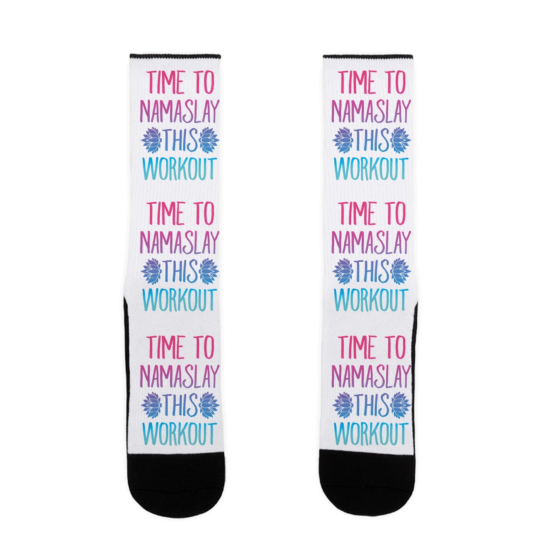 Time To Namaslay This Workout Socks