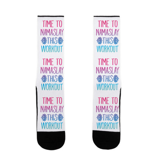 Time To Namaslay This Workout Socks