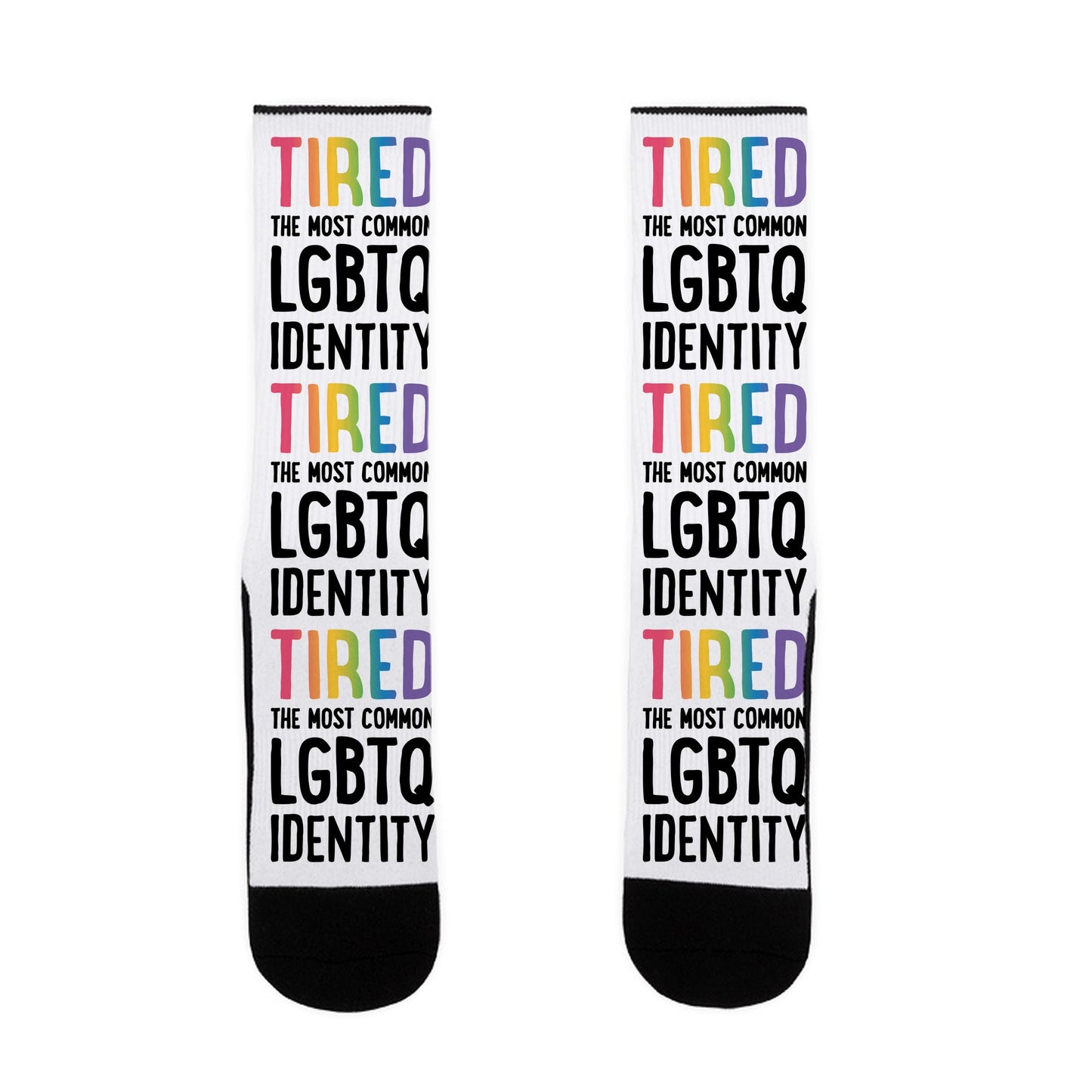 Tired, The Most Common LGBTQ Identity Socks