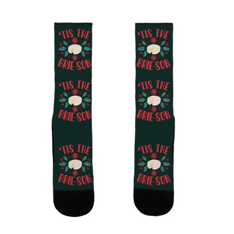 'Tis The Brie-son Socks