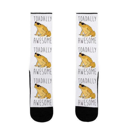 Toadally Awesome Socks