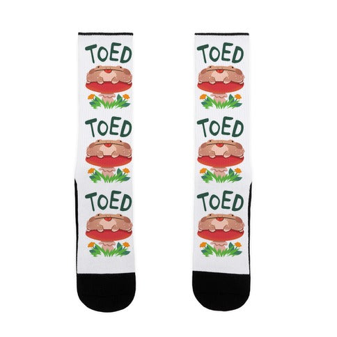 Toed Derpy toad Socks
