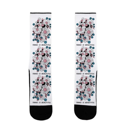 Trans is beautiful Socks