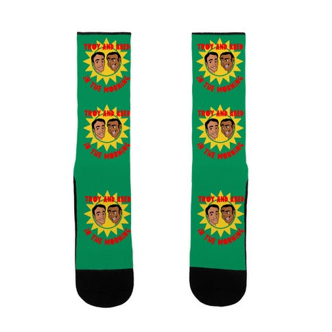 Troy and Abed in the Morning Socks