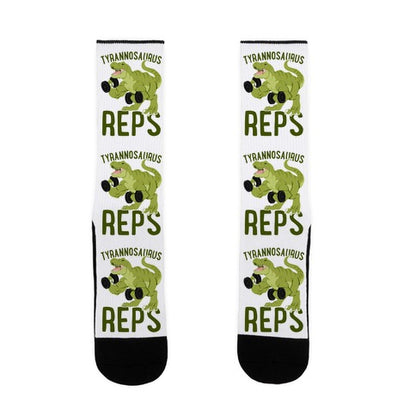 Tyrannosaurus Reps Socks