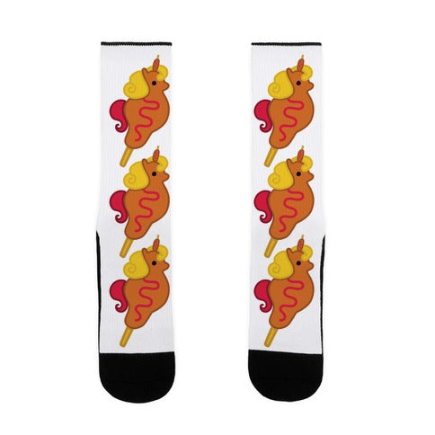 Uni-Corndog Socks