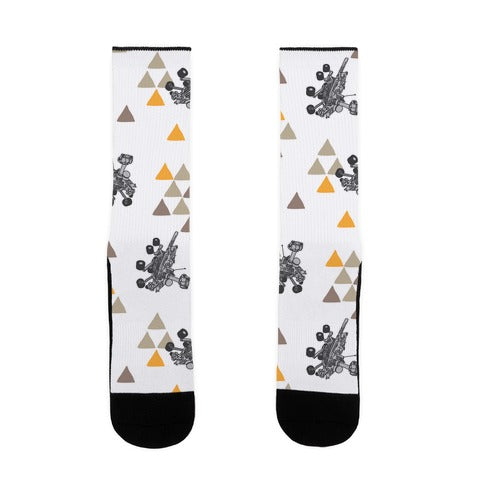 Wandering Mars Rover Socks