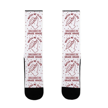 Watch Me Click Now Watch Me Grade Grade Socks