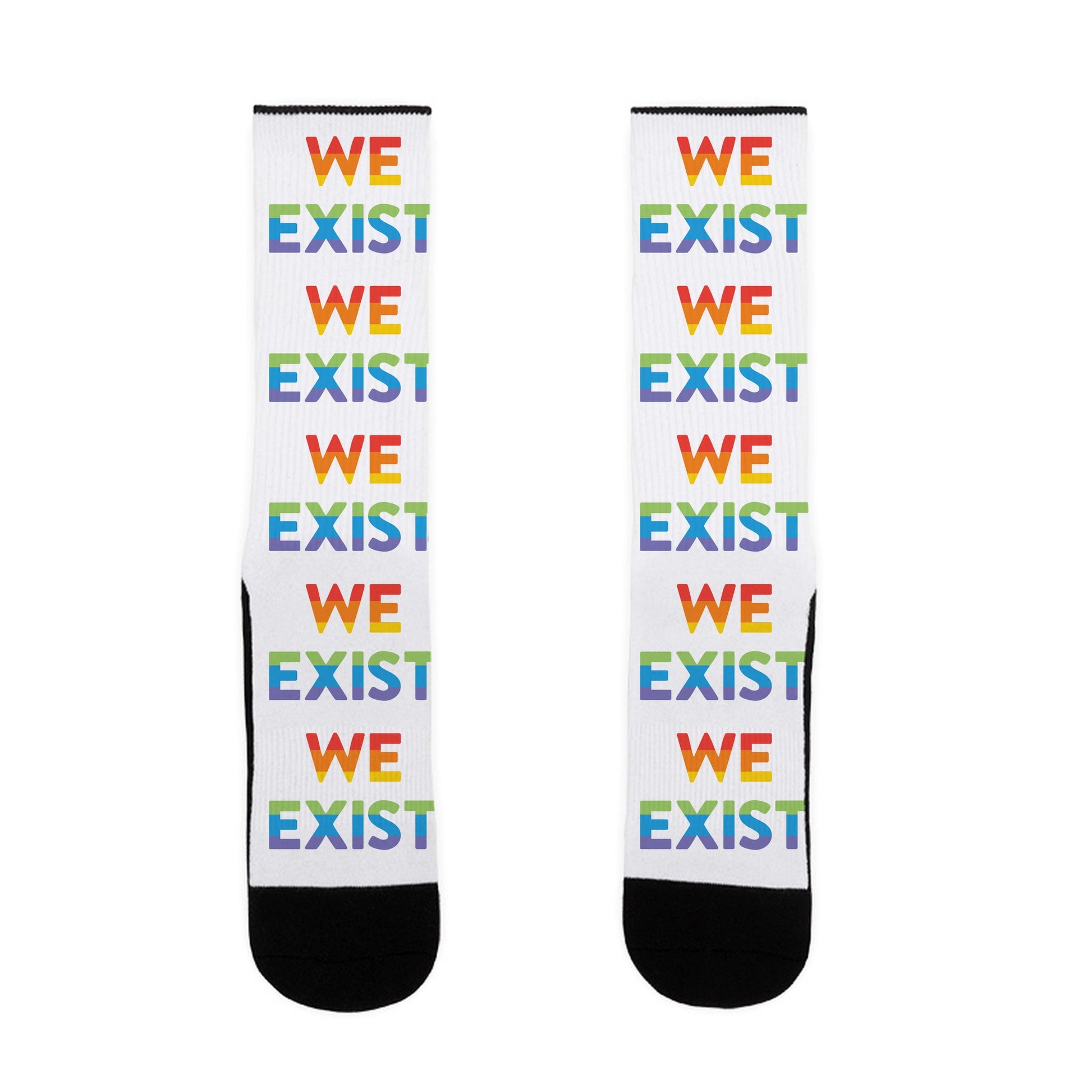 We Exist Queer Socks