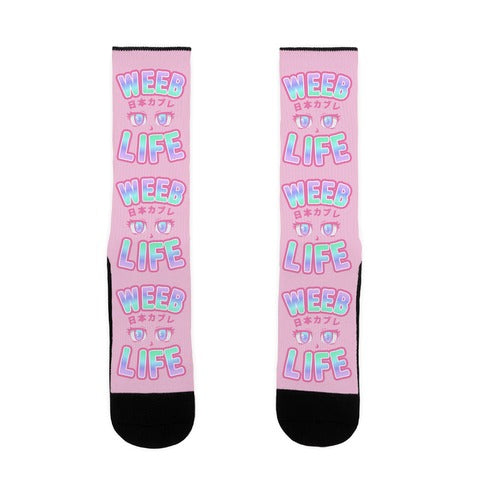 Weeb Life (Thug Life Parody) Socks