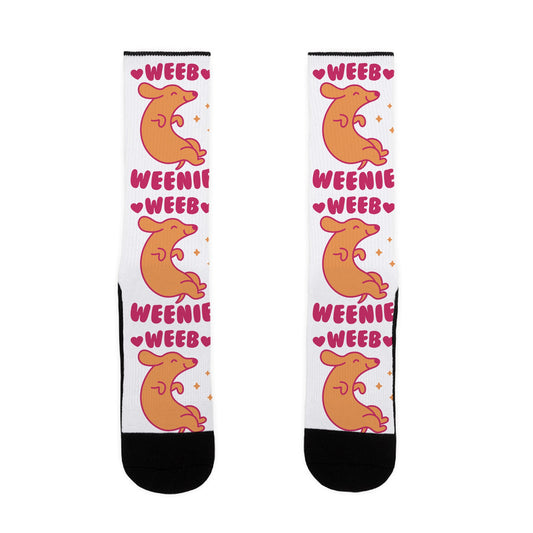 Weeb Weenie Dachshund Socks