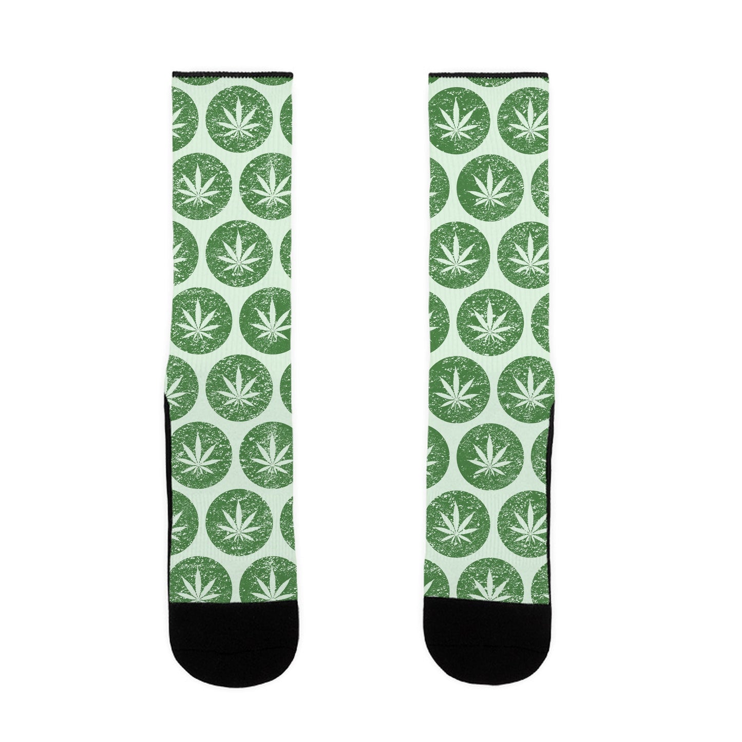 Weed Pattern Socks