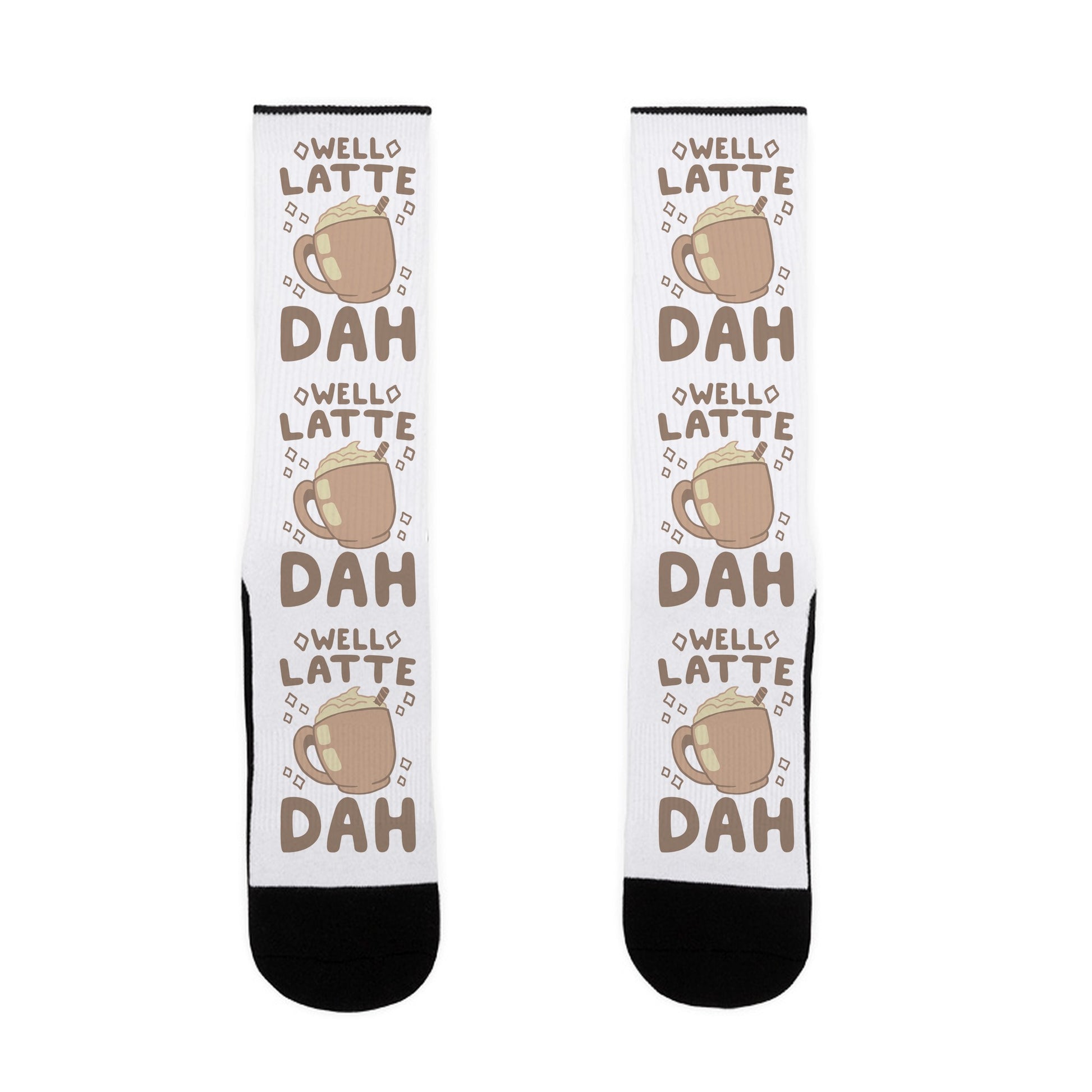 Well Latte Dah - Latte Socks