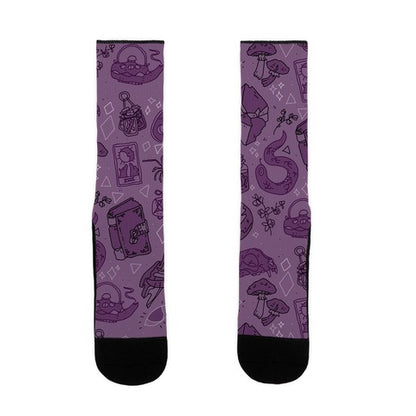 Witchy Pattern Socks