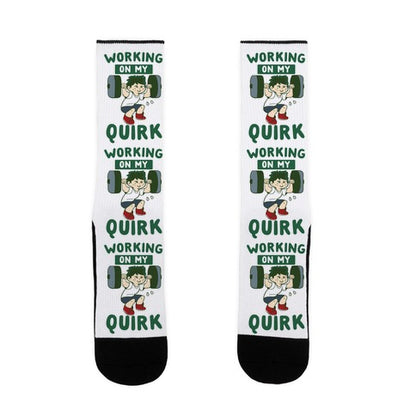 Working On My Quirk - Deku  Socks