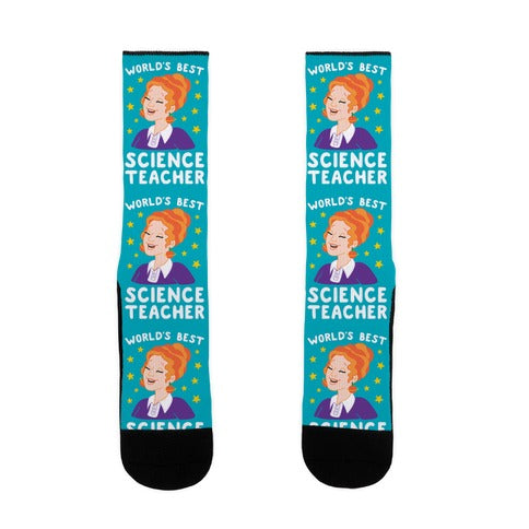 World's Best Science Teacher Socks