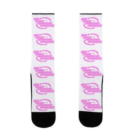 Y2K Big Titty Mommy Milkers Socks