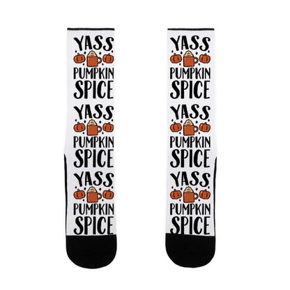 Yass Pumpkin Spice Socks