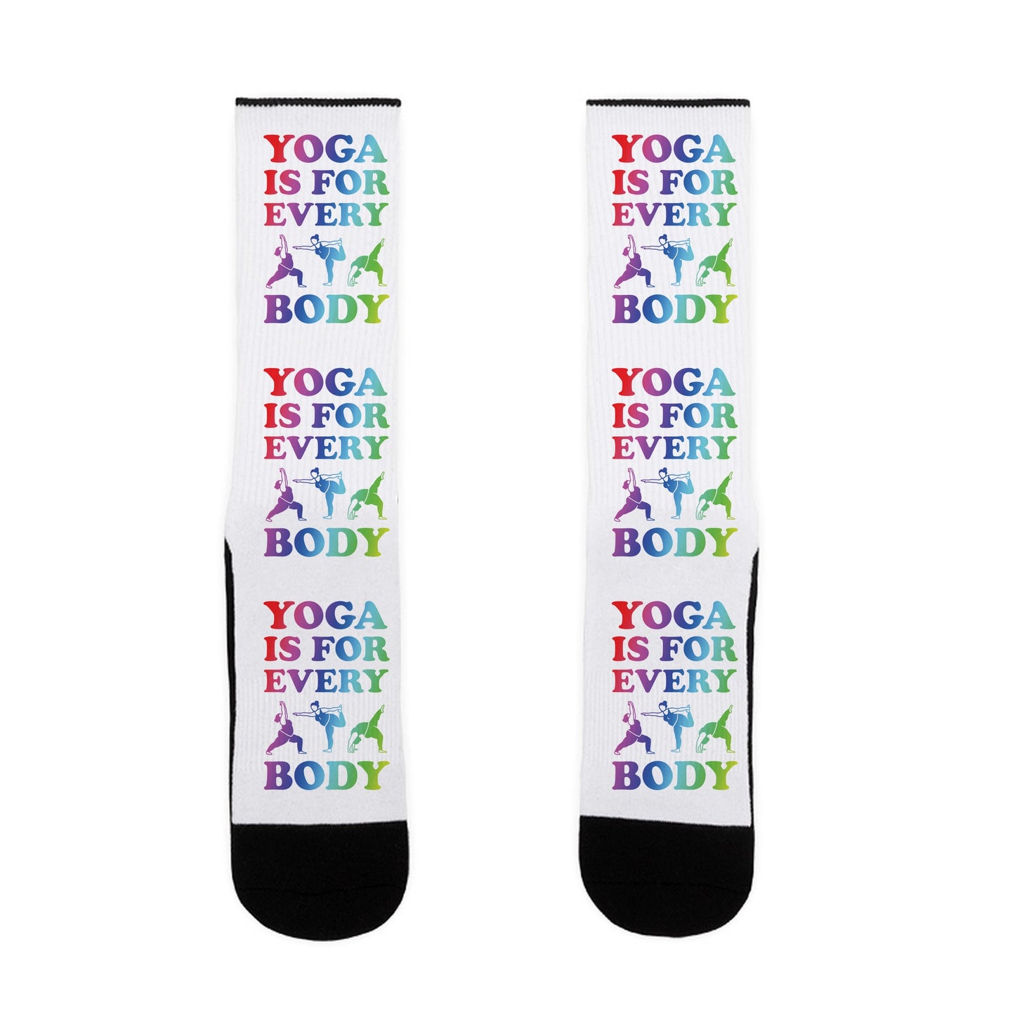 Yoga Is For Every Body Socks
