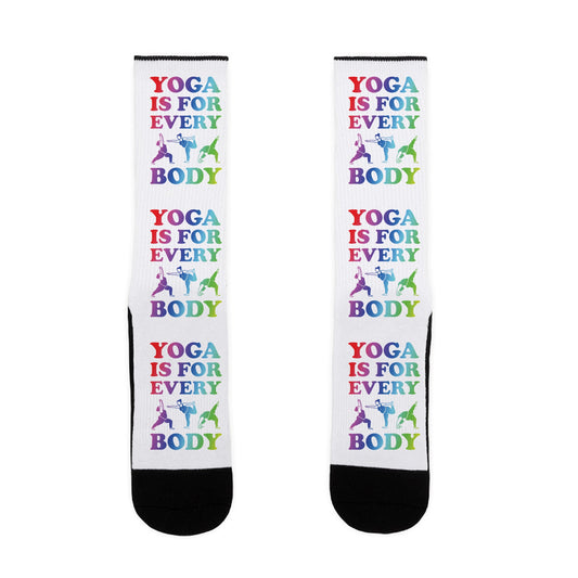 Yoga Is For Every Body Socks