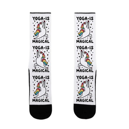 Yoga Is Magical Socks