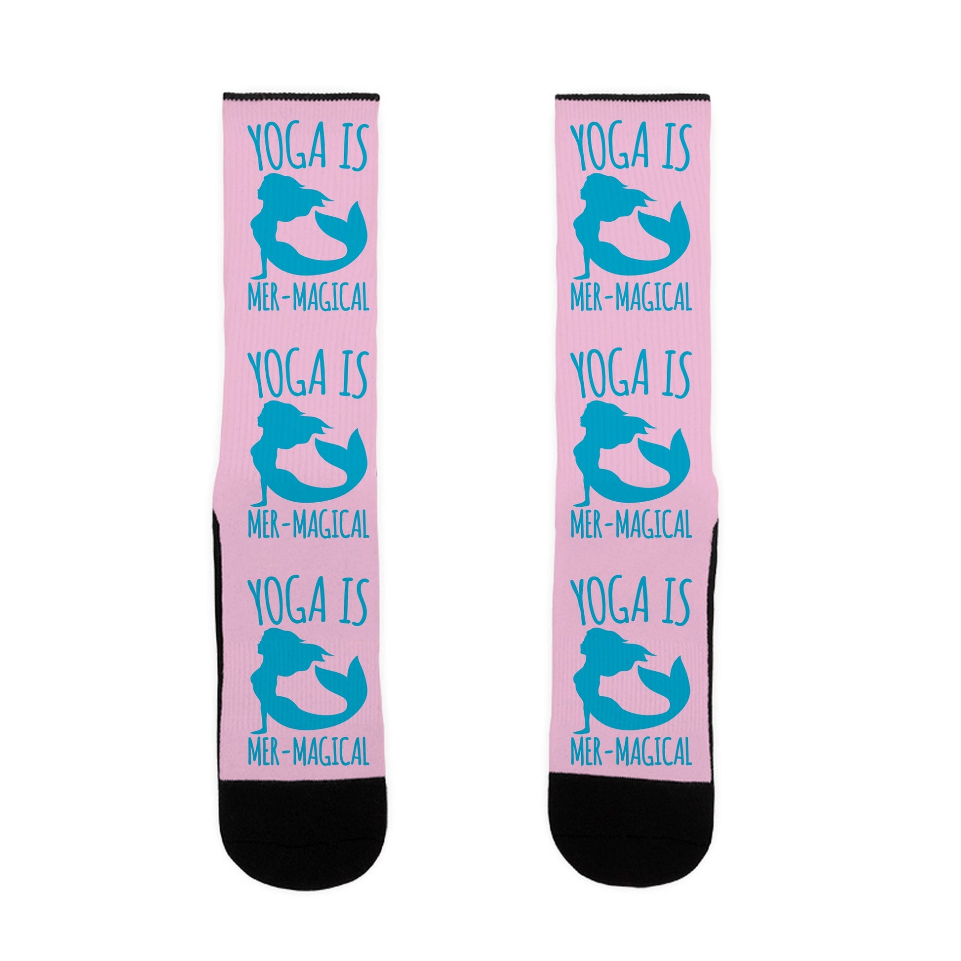 Yoga Is Mer-Magical Socks