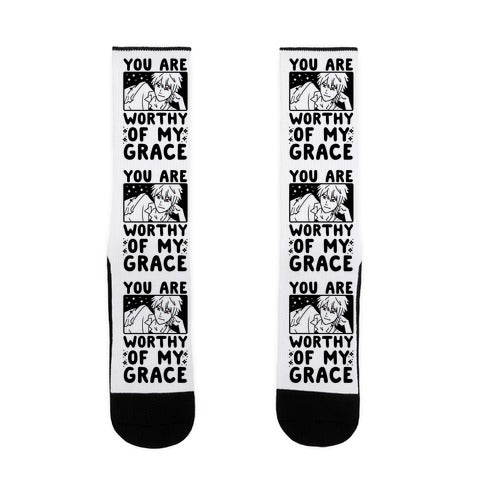 You Are Worthy of My Grace - Kaworu Socks