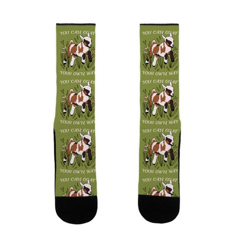 You Can Goat Your Own Way Socks