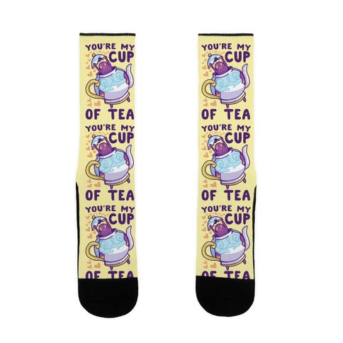 You're My Cup of Tea - Polteageist  Socks