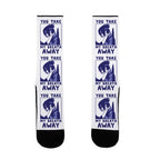 You Take My Breath Away - Choking Sasuke Meme Socks