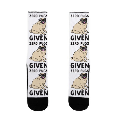 Zero Pugs Given Socks